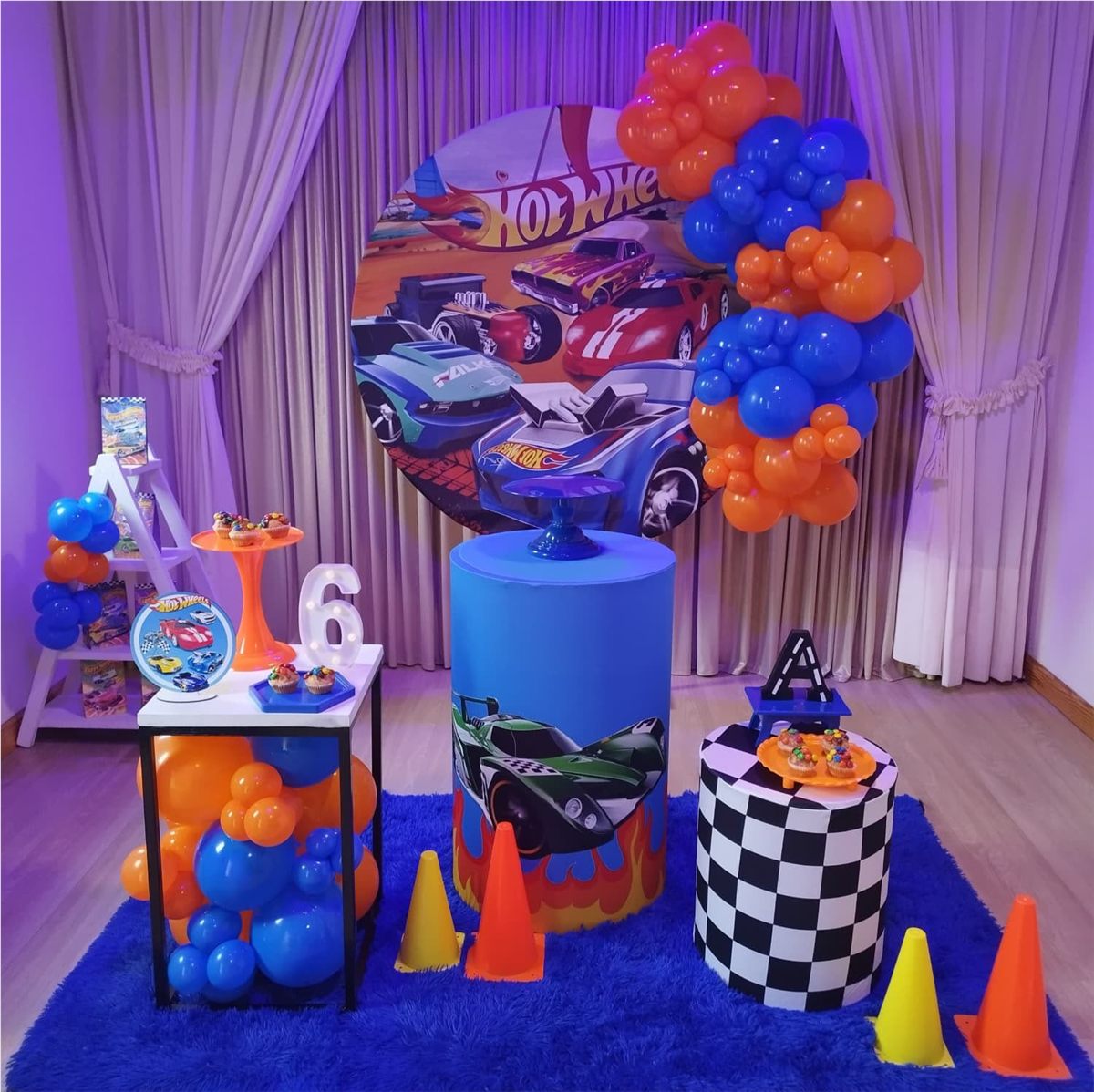 Hot Wheels, decoraciones realizadas