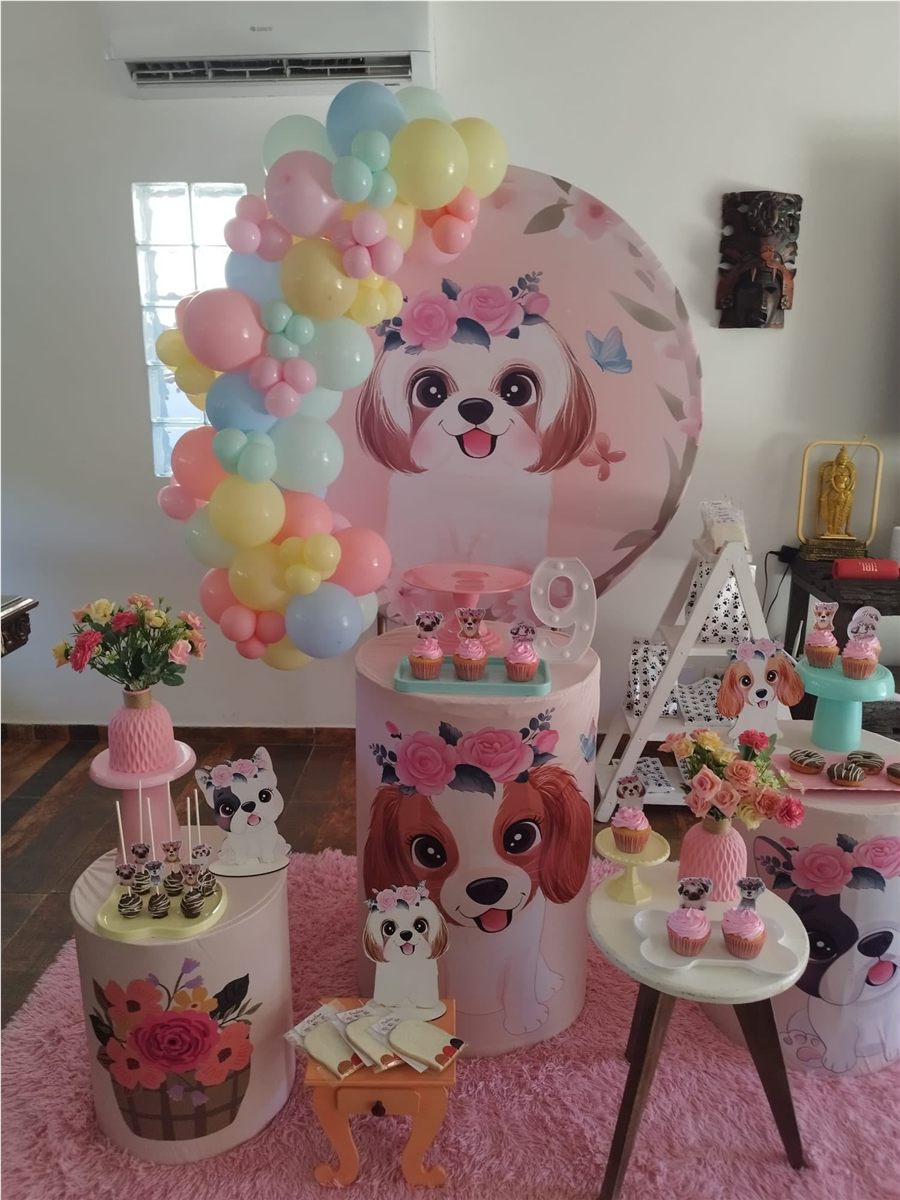 Perritos, decoraciones realizadas
