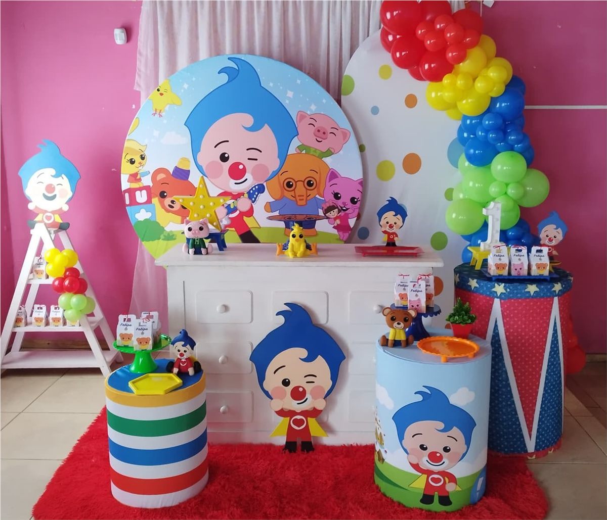 Plim Plim, decoraciones realizadas